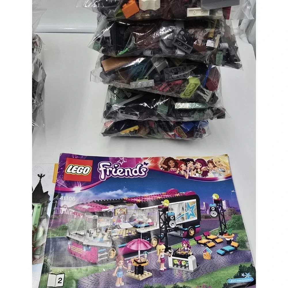 LEGO Disney Creator Friends Haunted House Train American Girl New‎ & Used 8+lbs
